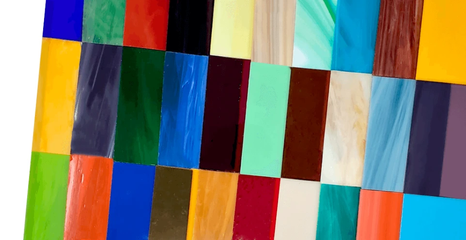 Vidrio dee color para vitrales, vitrofusión, vitromosasico y otras aplicaciones.Vidrio dee color y claro texturizado para vitrales, vitrofusión, vitromosasico y otras aplicaciones.