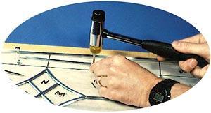 Martillo Cabezas de Hule para Vitrales