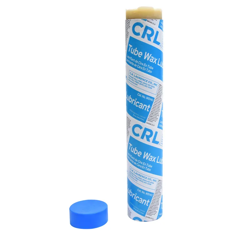 Tubo de Cera (Wax) Lubricante CRL para Bandas y Discos para Vidrio