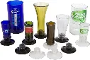 Glastoppers para convertir cuellos de botellas en vasos tequileros reciclados
