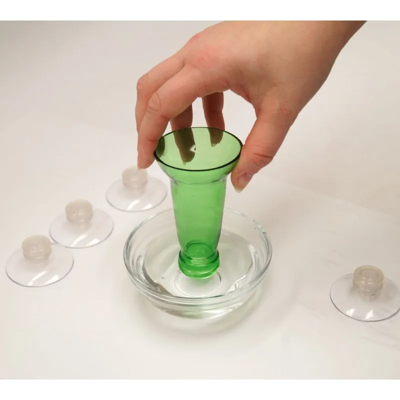 Glastoppers para convertir cuellos de botellas en vasos tequileros reciclados