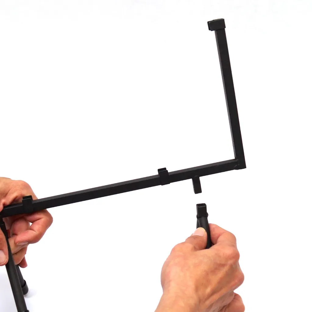 Base / Soporte / Exhibidor Cuadrada de Metal para Vitrales y Vitrofusión