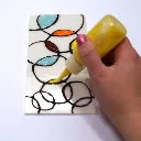 Botellas de Aplicación Frit con Liquid Stringer para Vitrofusión - 6pzas