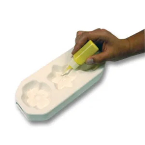 Botellas de Aplicación Frit con Liquid Stringer para Vitrofusión - 6pzas