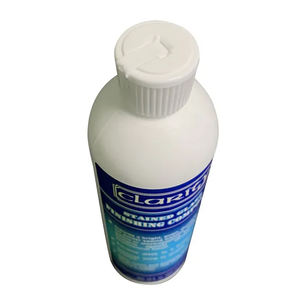 Compuesto de Acabado Clarity 12oz 100% Cera de Carnauba para Vitrales