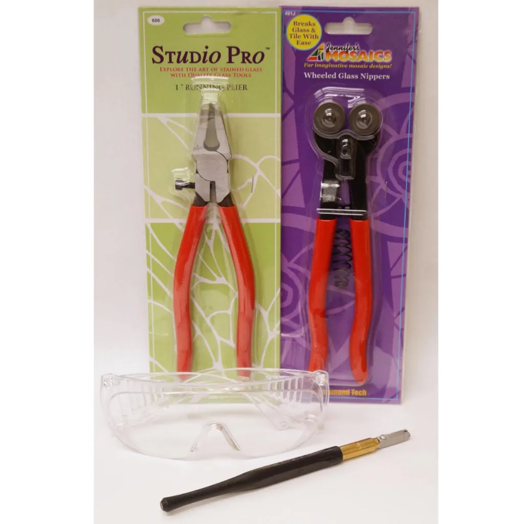 Kit Básico de Herramientas de Vidrio para Vitromosaico
