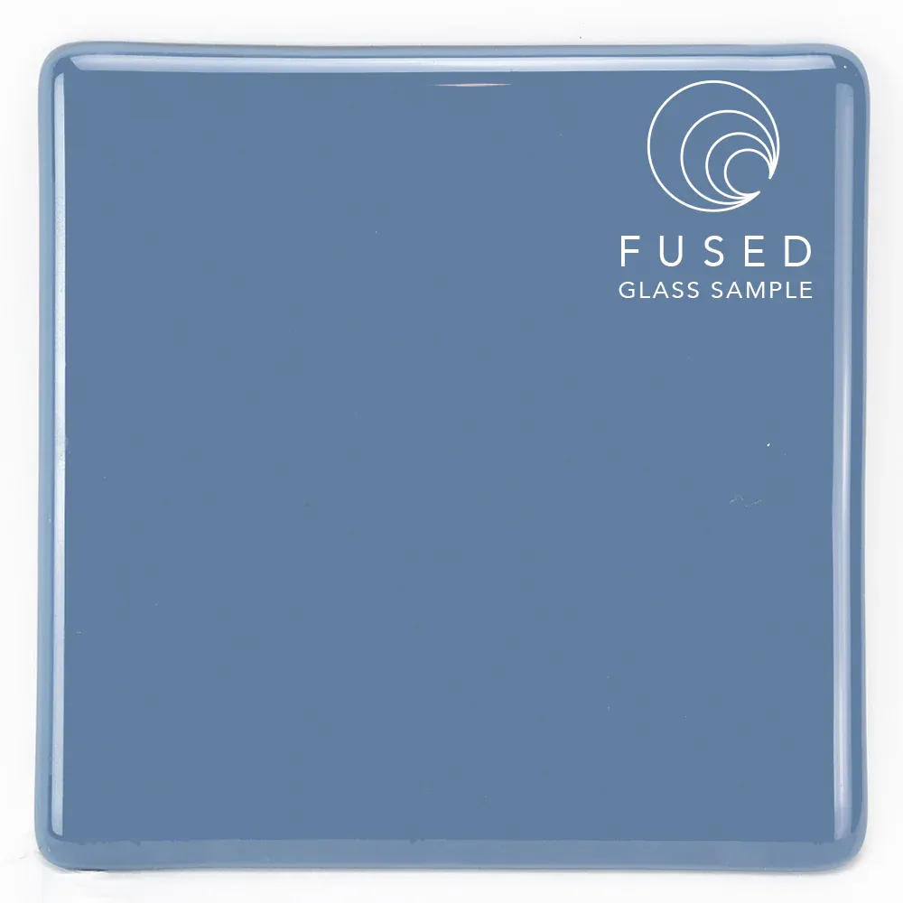 60-078-F Vidrio Oceanside Gris de Payne Opalescente Fusionable - 96 COE para Vitrales, Vitromosaico y Vitrofusion