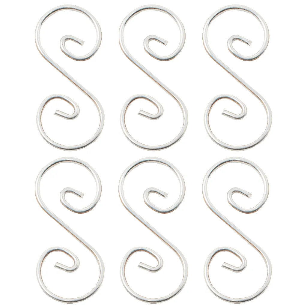 Colgantes Decorativos Curly Q Preestañados para Vitrales, Suncatchers, Biseles y Cajas (Q1)