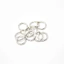 Argollas Colgantes Decorativas Curly Q Preestañados para Vitrales, Suncatchers, Biseles y Cajas (Q8)