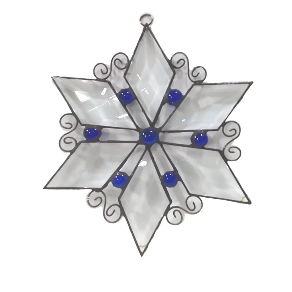 Colgantes Decorativos Curly Q Preestañados para Vitrales, Suncatchers, Biseles y Cajas (Q7)