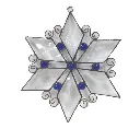 Colgantes Decorativos Curly Q Preestañados para Vitrales, Suncatchers, Biseles y Cajas (Q7)