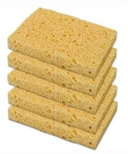 Esponjas de Reemplazo para Base de Cautín para Vitrales - 5pzs