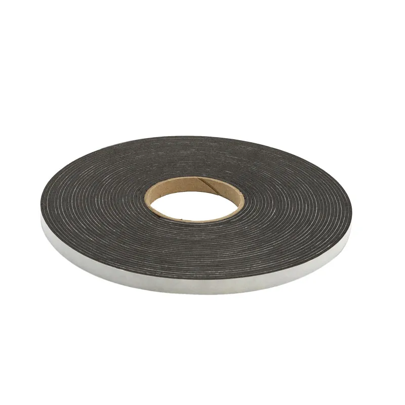 Cinta Espuma Acrílica Negra Doble Cara - 1/32" x 1/2" para Vidrio, Espejos, Metal y Plástico