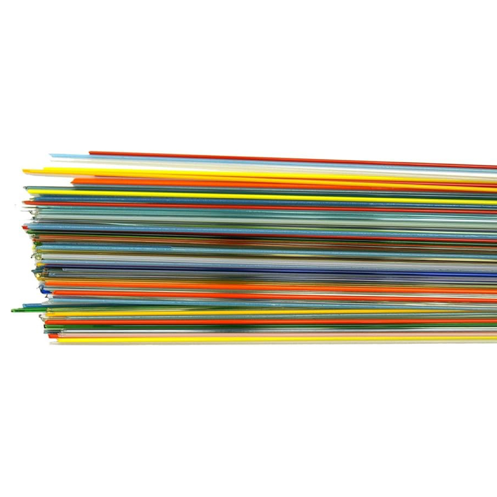 S-MG-F Stringers Oceanside color Mardi Gras Fusionables para Vitrofusión - 96 COE