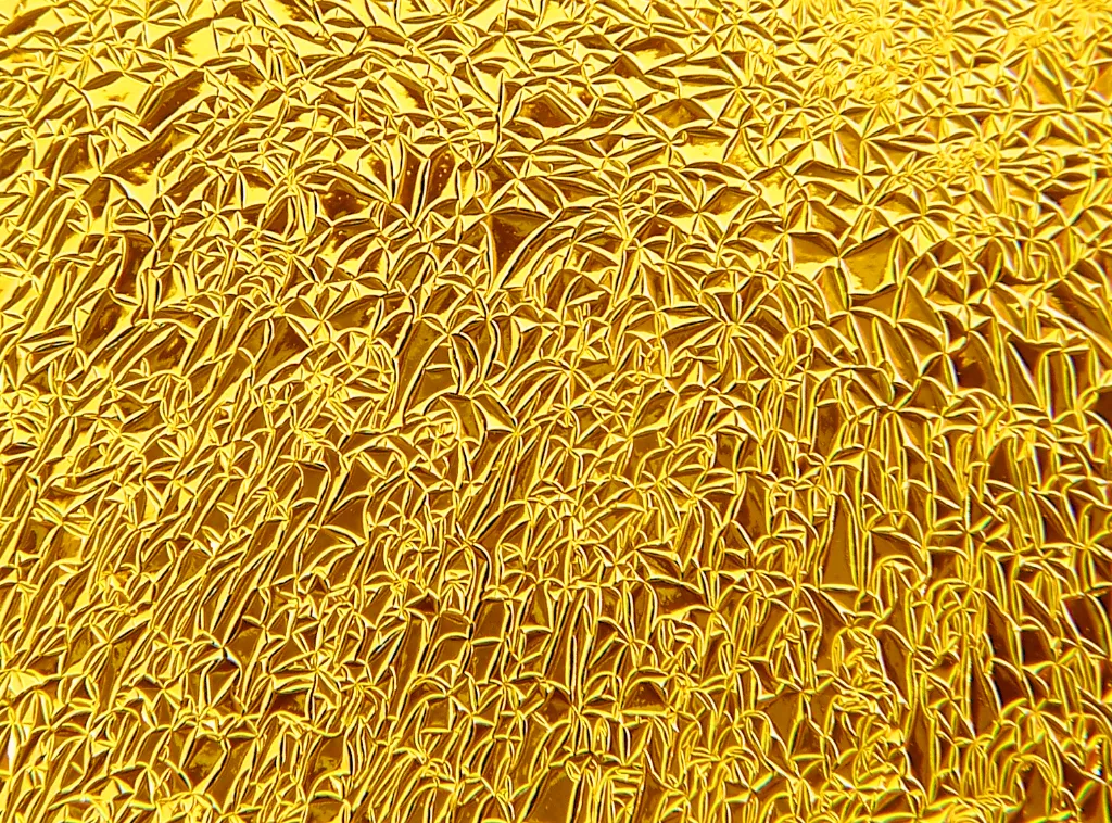 Vidrio Dicroico Crinklized Color Sólido - 4" x 4" (96 COE)
