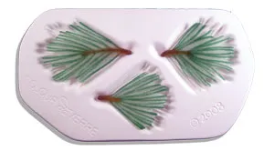 Molde Doble Cara de Piñas y Ramas de Pino Colour de Verre para Vitrofusión