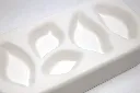 Molde Hojas Pequeñas Colour de Verre para Vitrofusión