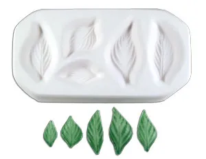 Molde Hojas Pequeñas Colour de Verre para Vitrofusión