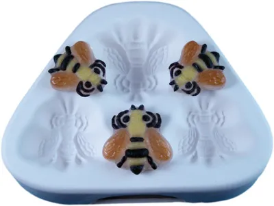 Molde Honey Bees Colour de Verre para VitrofusiónMolde Honey Bees Colour de Verre para Vitrofusión