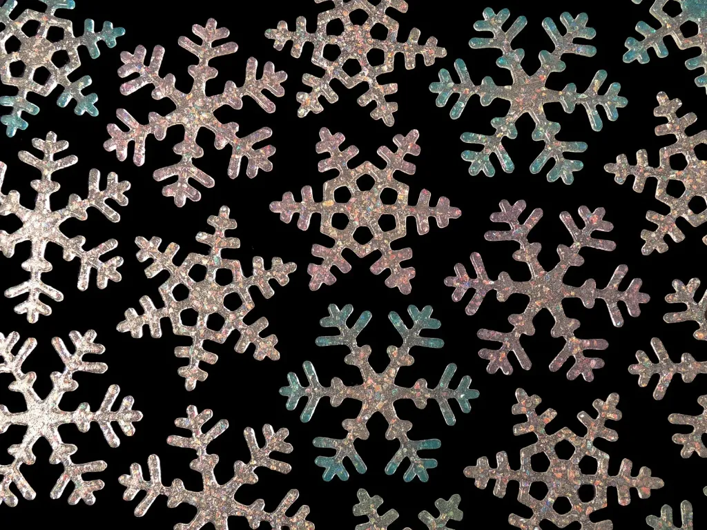 Molde Copos de Nieve de 3-3/4" (Snowflakes) Colour de Verre para Vitrofusión