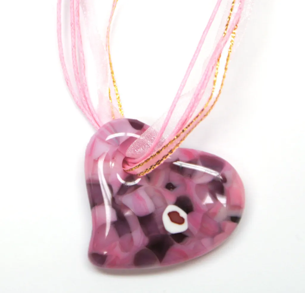 Molde para Dije de Corazón en Vitrofusión