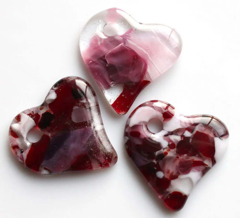 Molde para Dije de Corazón en Vitrofusión