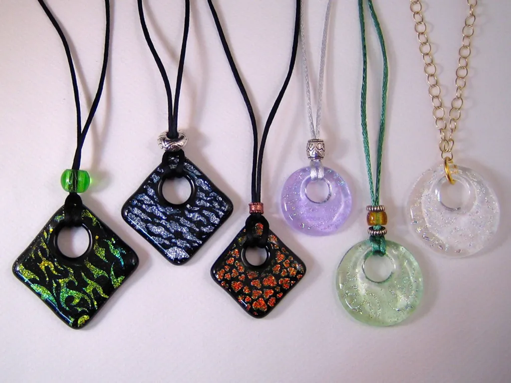Molde Colour de Verre Offset Square Pendants para Dijes Cuadrados de Vidrio para Vitrofusión
