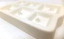 Molde Colour de Verre Offset Square Pendants para Dijes Cuadrados de Vidrio para Vitrofusión