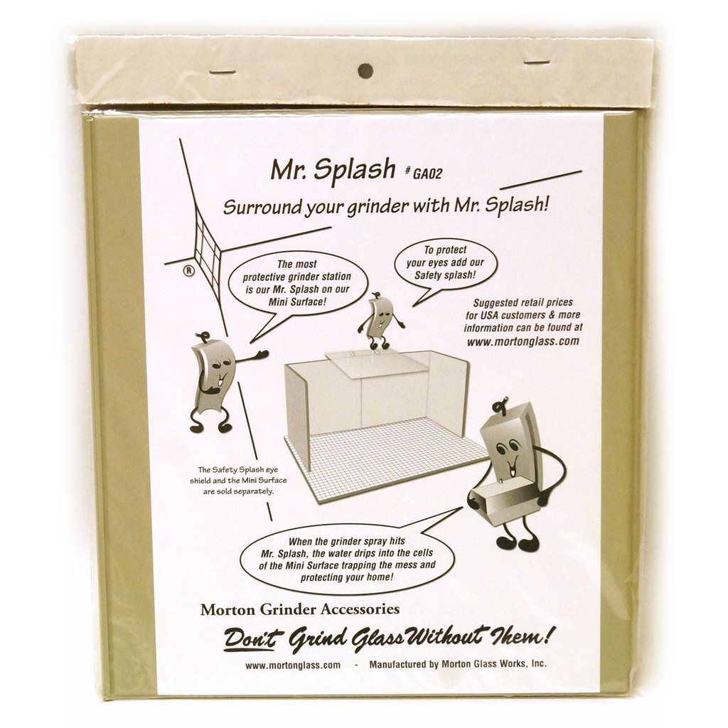 Protector de Salpicaduras Mr. Splash para Pulidoras de Vidrio