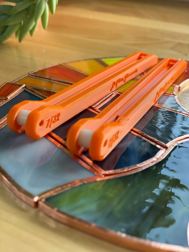 Encintadora Manual (Hand Foiler) 1/4" para Vitrales