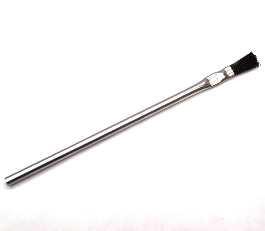 Pincel desechable para flux, patina, adhesivos y grabado en vidrio; vitrales y mosaicos.