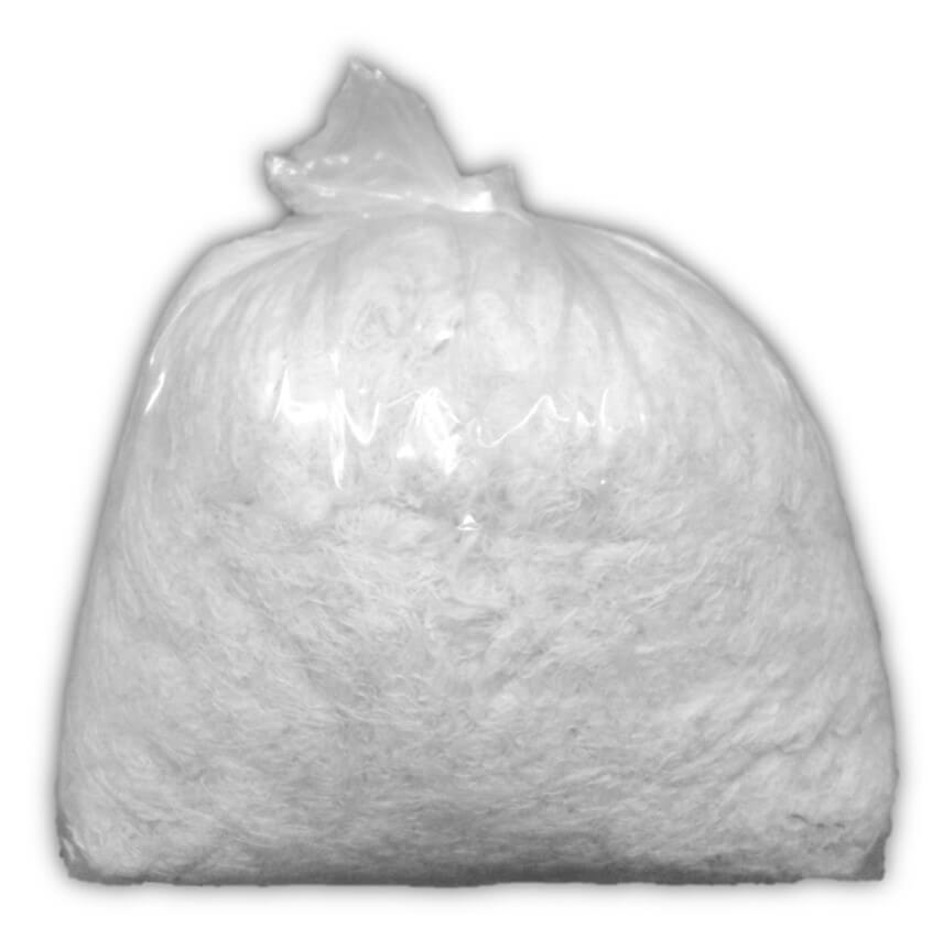 Estopa Blanca de Algodón para Vitrales