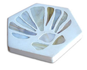 Molde Portavasos Hexagonal - 4-1/4" para Vitromosaico