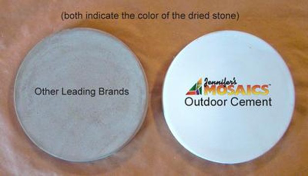 Cemento para Vitromosaico de Exterior Jennifer's Mosaics - 20lb
