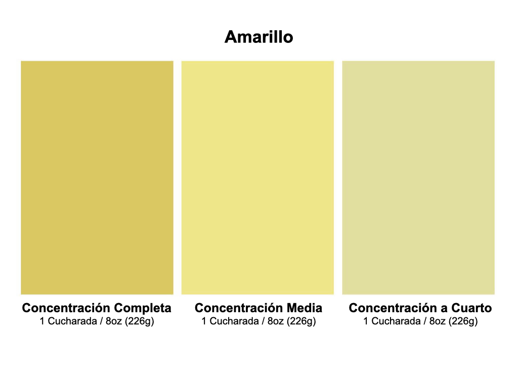 Colorante color Amarillo de Cemento y Boquilla para Vitromosaico