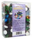 Gemas (Nuggets) de Vidrio de Colores Chicas para Vitrales y Vitromosaico