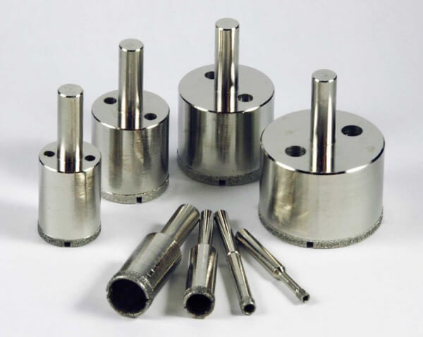 Brocas Diamantadas Gryphon para Vidrio