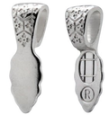 Colgantes (Bails) Plata Esterlina Variedad de Texturas para Joyería en Vitrofusión