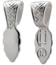 Colgantes (Bails) Plata Esterlina Variedad de Texturas para Joyería en Vitrofusión