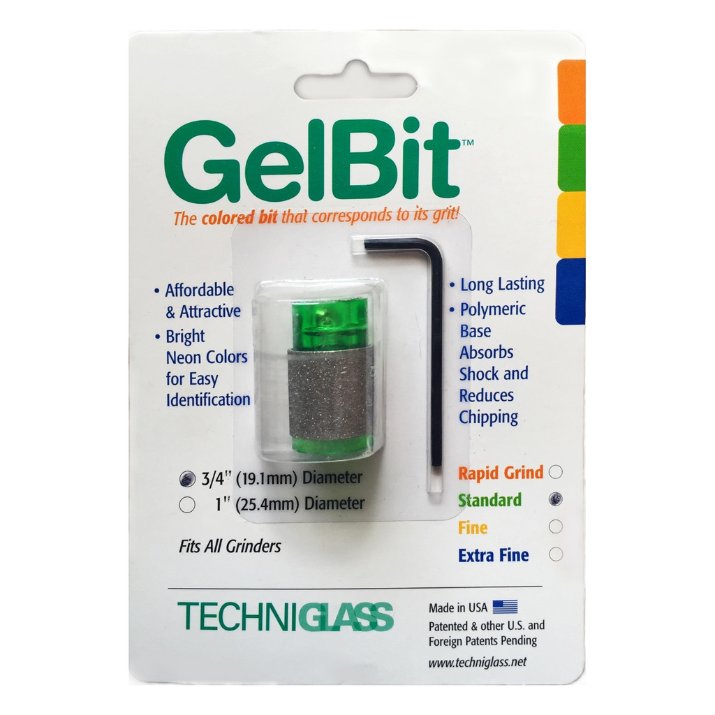 Cabezal Diamantado Gel Bit - 3/4" E para Pulidora de Vidrio