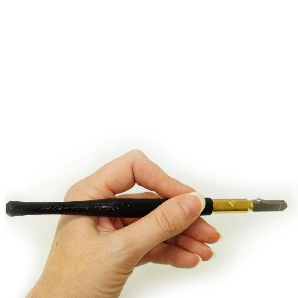 Corta Vidrio Toyo Brass Supercutter TC-10B Ideal para Vitrales, Vitromosaico y Vitrofusión