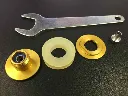 Insertos de Goma Zephyr para Polea Dorada - 3 pzas