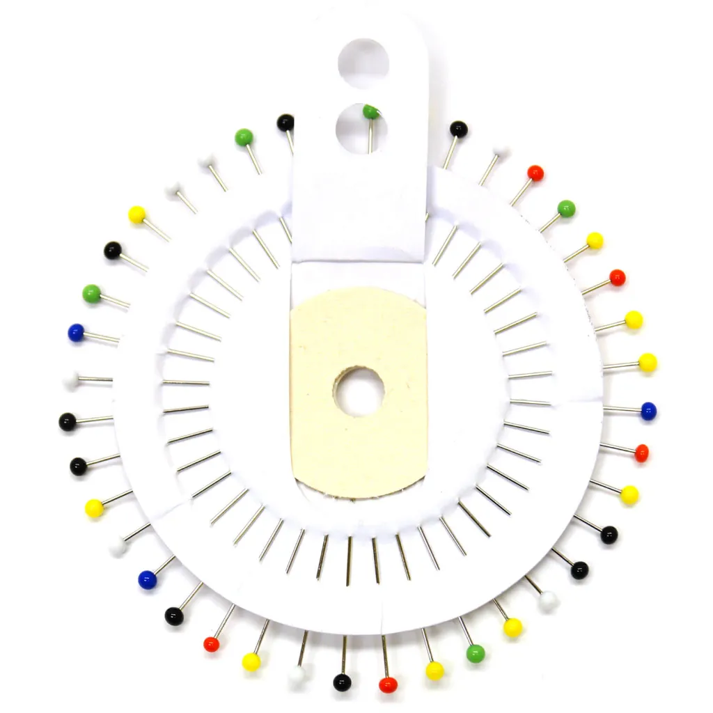 Alfileres con Cabeza de Vidrio para Armado de Lámparas, Vitral y Costura – Resistentes al Calor - 40 pzas