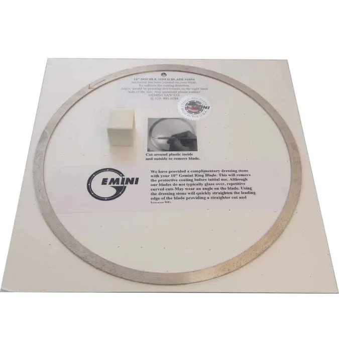 Aro Diamantado Revolution XT Doble Cara para Vidrio - 10" (#1056)