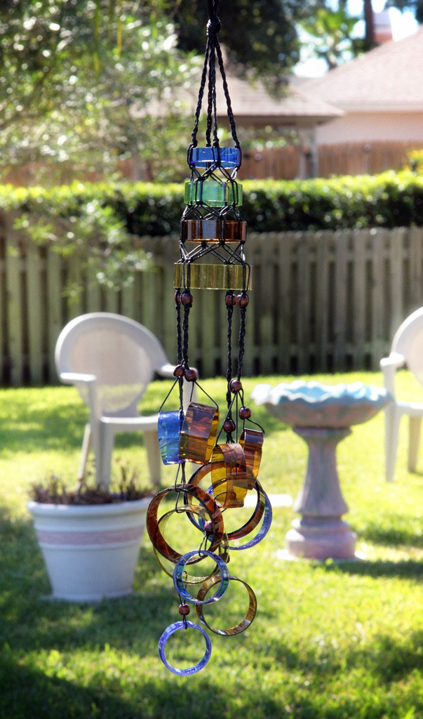 Arte con Botellas - Campanillas de Viento