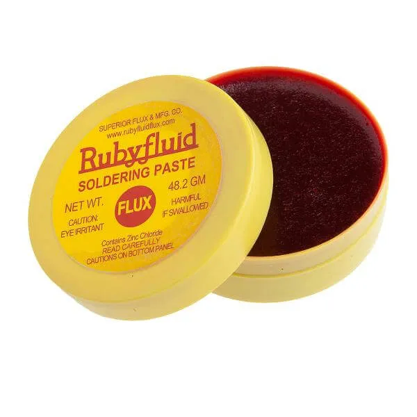 Flux (Fundente) en Pasta Rubyfluid - 2oz para Vitrales