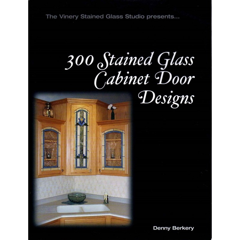 [398073] 300 Stained Glass Cabinet Door Designs