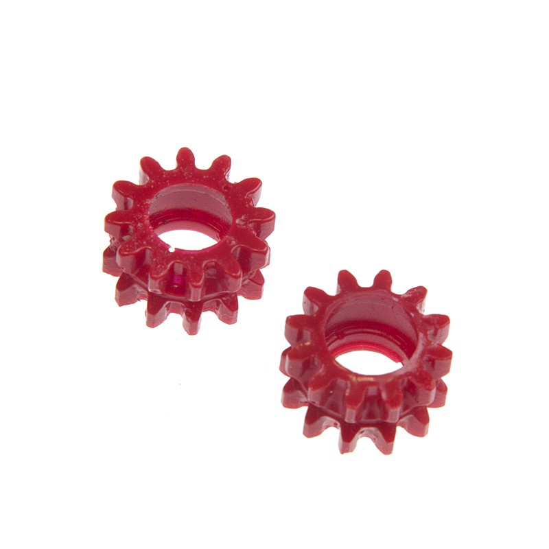 [404046] Grommet Rojo Taurus Tipo Engrane (#1169) - 2pz 