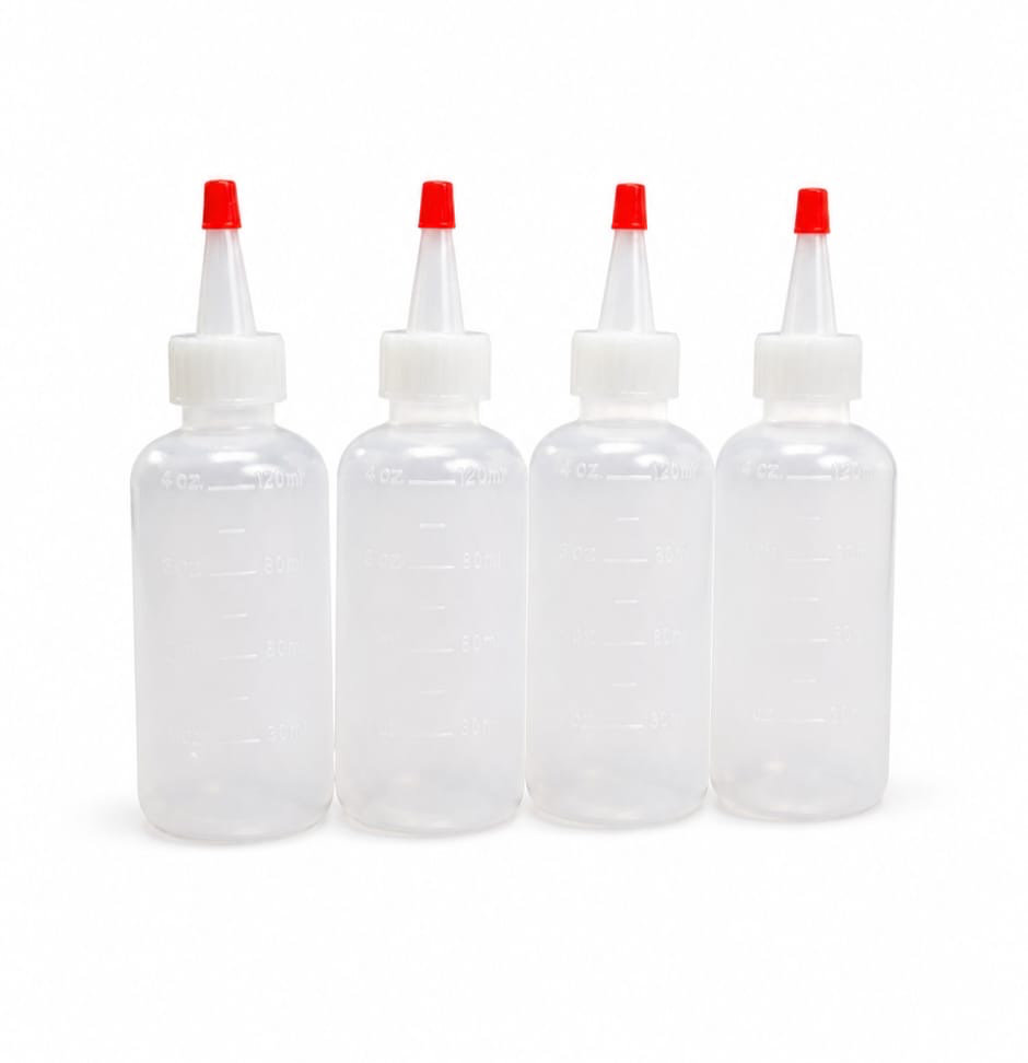 [498052] Botellas de Aplicación Glass Tattoo - 4pzas