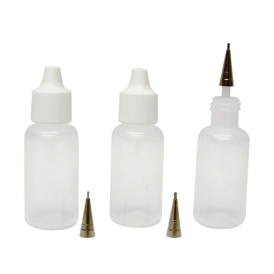 Botellas de Aplicación con Punta Metálica - 3pzas